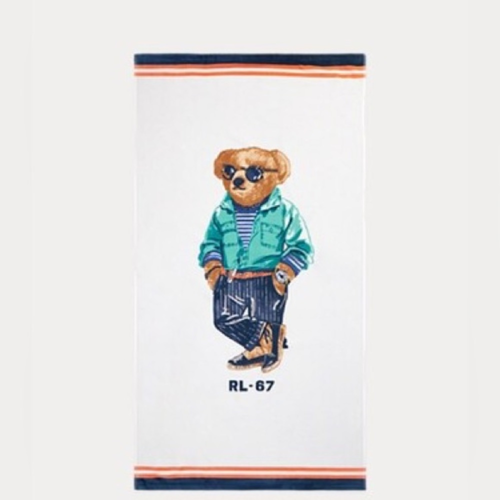 Brand new Polo Ralph Lauren Bear Beach Towel